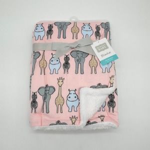Hudson Baby ® Minky Blanket With Sherpa Back In Safari Bed Bath & Beyond - Foto 8